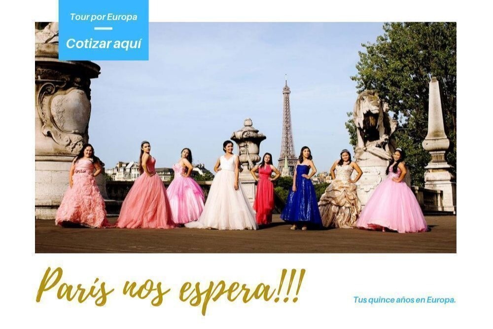 QUINCEAÑERAS POR EUROPA